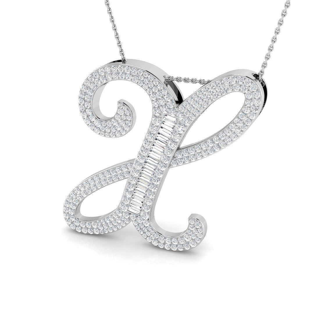 SP5867-X — Pendant - 9k White Gold