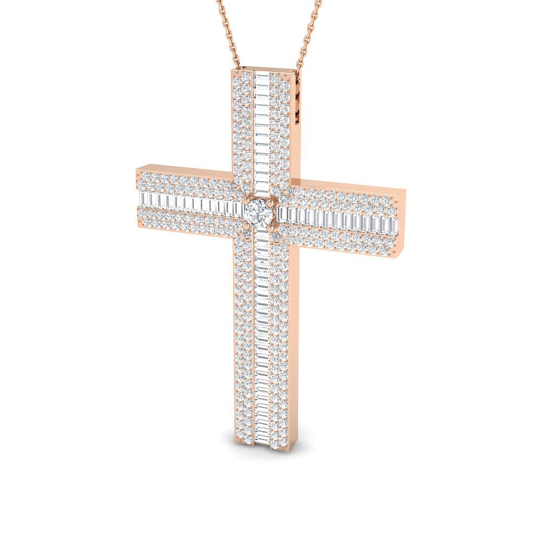 SP5879 — Cross - 9k Rose Gold