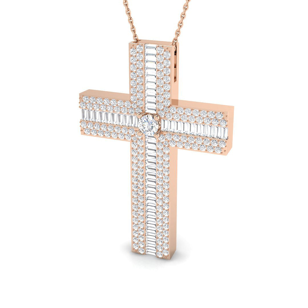 SP5880 — Cross - 9k Rose Gold