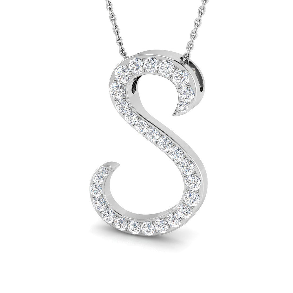 SP5889-S — Pendant - 9k White Gold