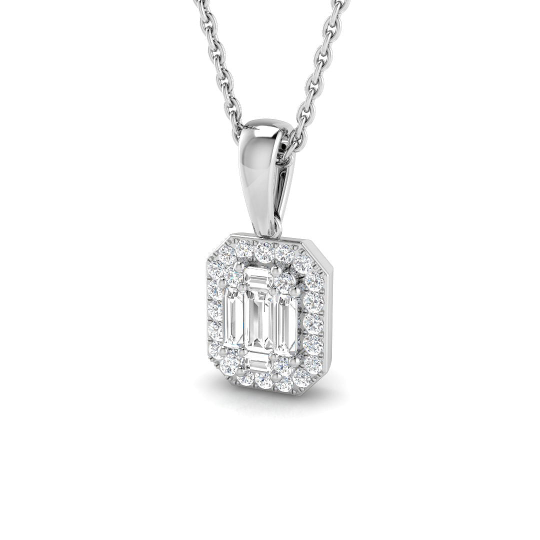 SP5930 — Pendant - 9k White Gold