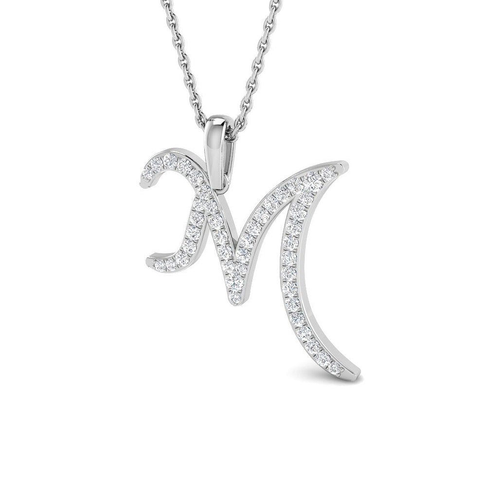 SP5934-M — Pendant - 9k White Gold