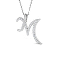 SP5934-M — Pendant - 9k White Gold