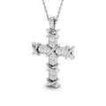 SP5936 — Cross - 9k White Gold
