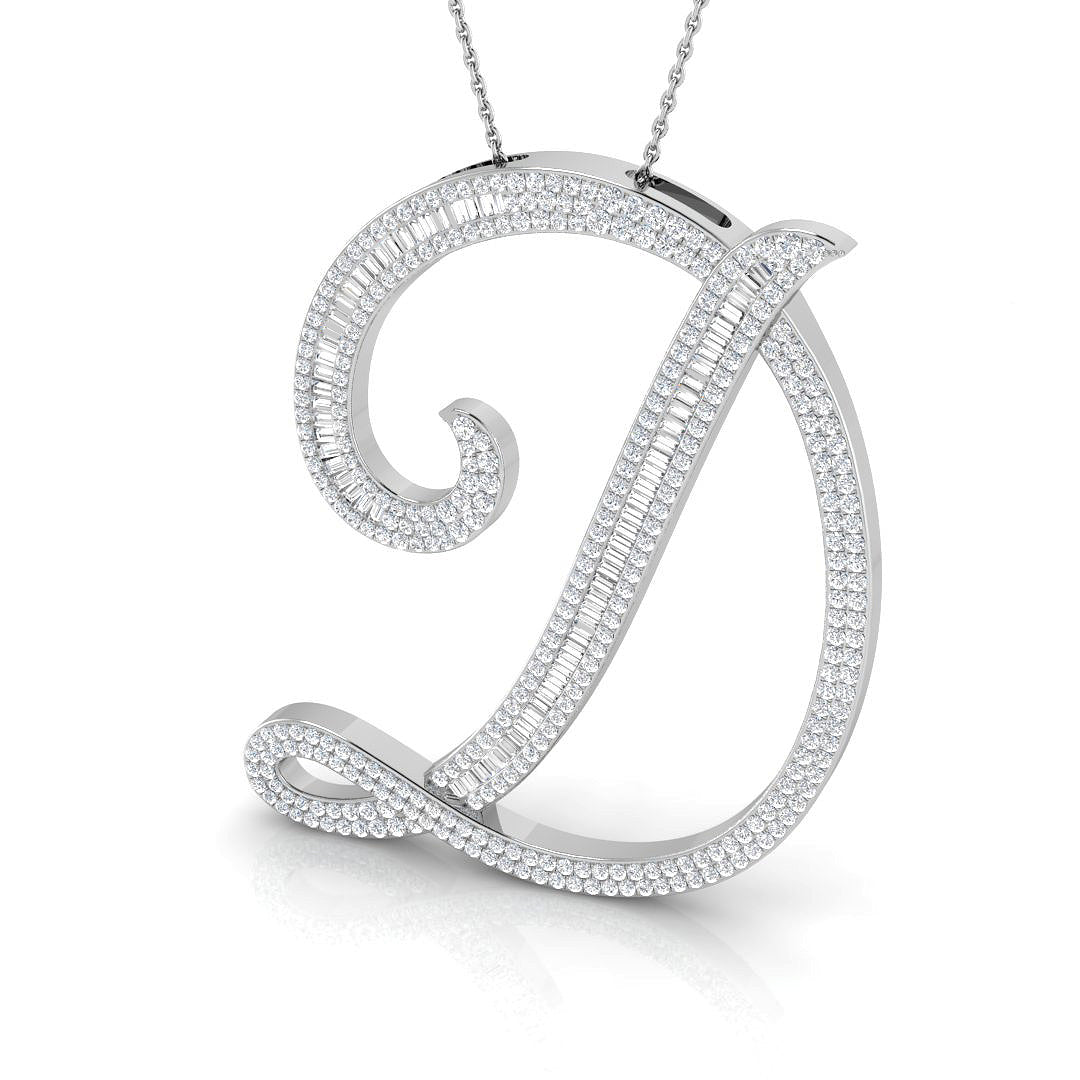 SP5948-D — Pendant - 9k White Gold