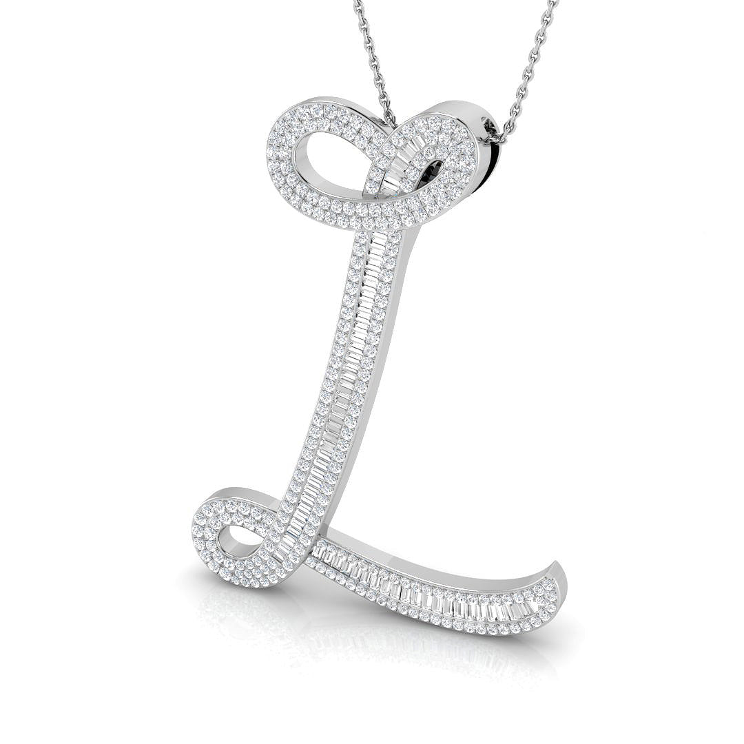 SP5948-L — Pendant - 9k White Gold