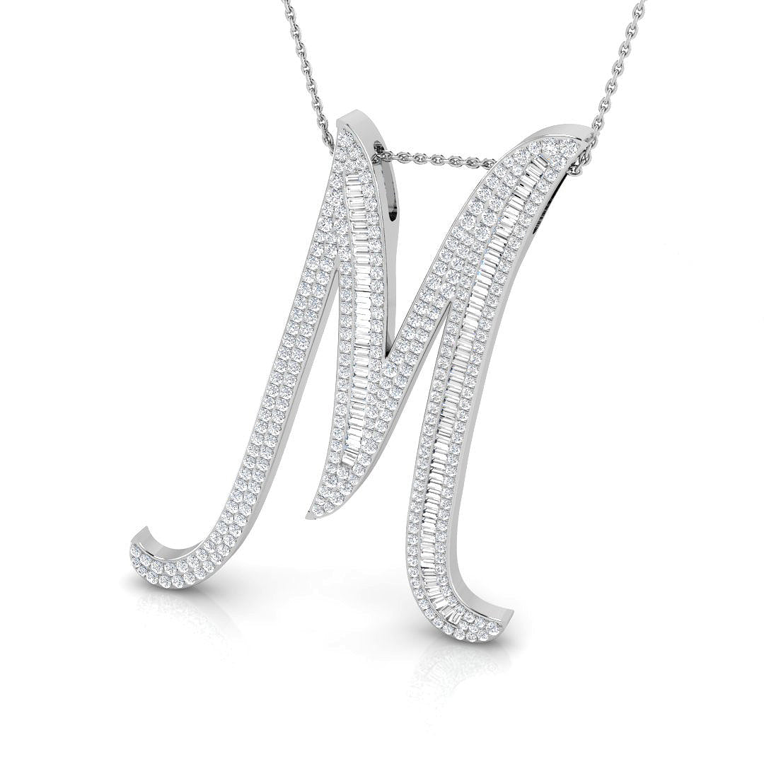 SP5948-M — Pendant - 9k White Gold