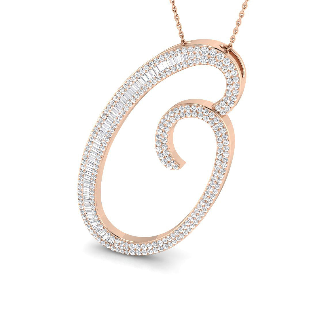 SP5948-O — Pendant - 9k Rose Gold
