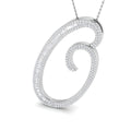 SP5948-O — Pendant - 9k White Gold
