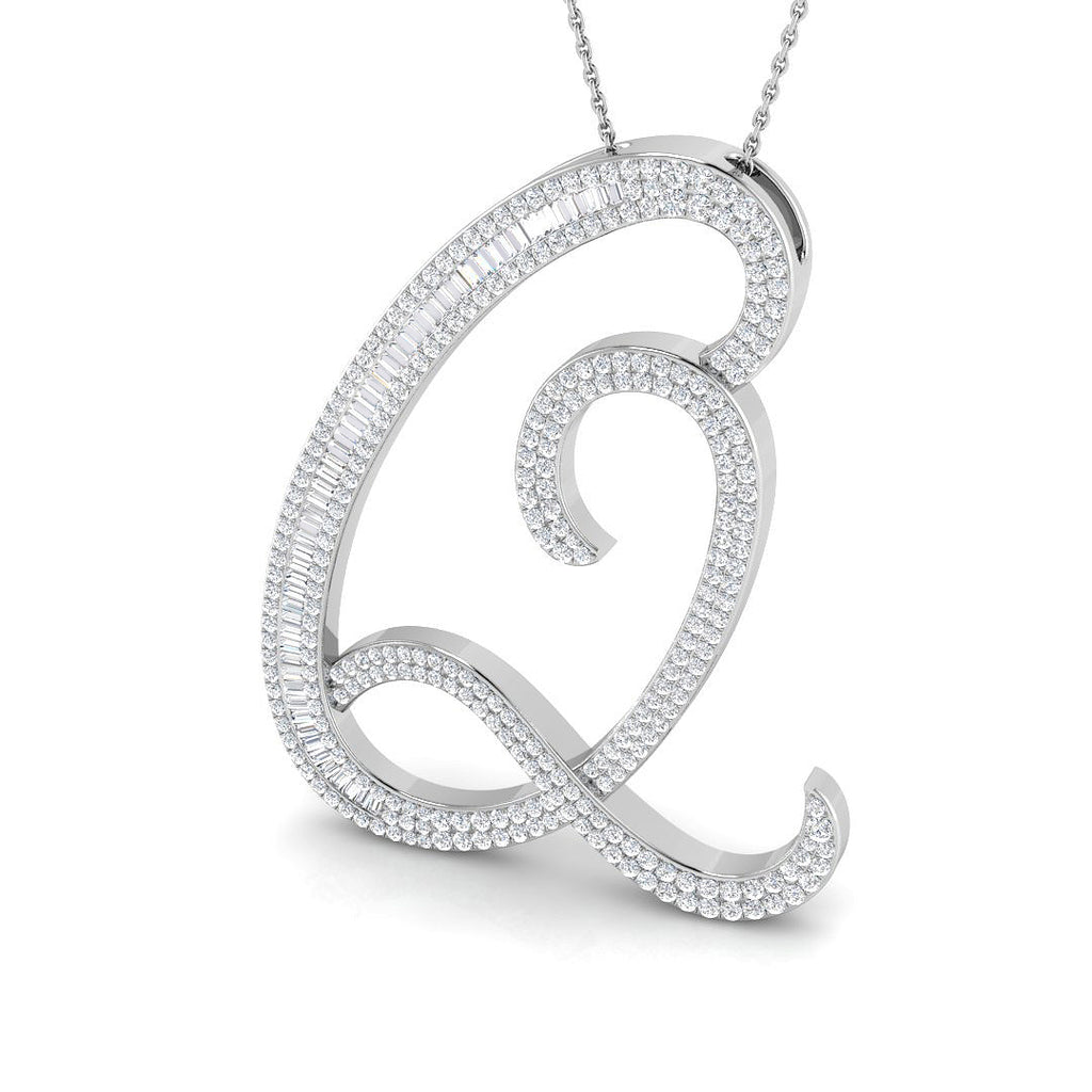 SP5948-Q — Pendant - 9k White Gold