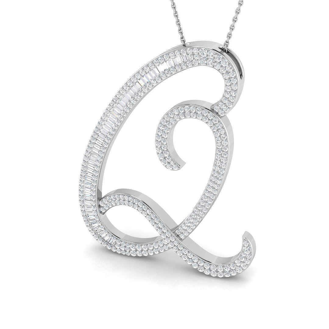 SP5948-Q — Pendant - 9k White Gold