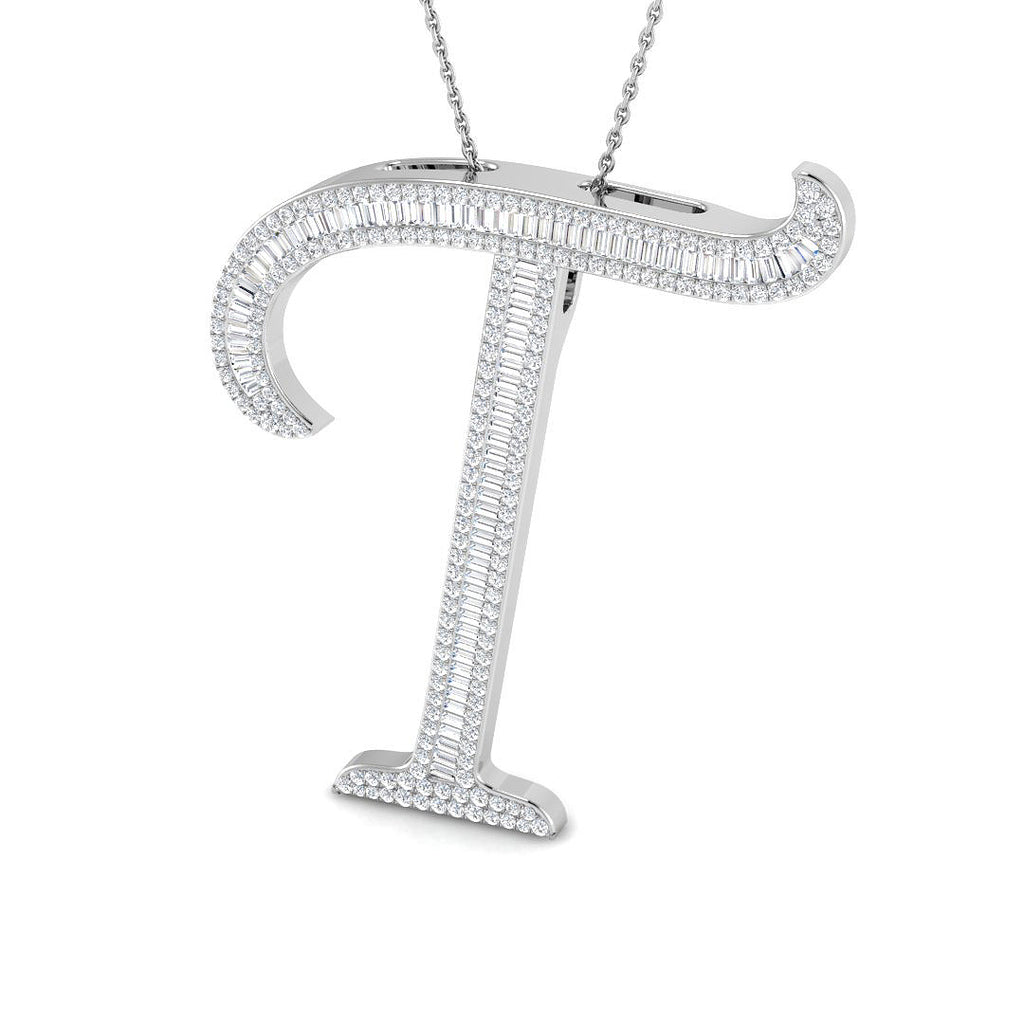 SP5948-T — Pendant - 9k White Gold