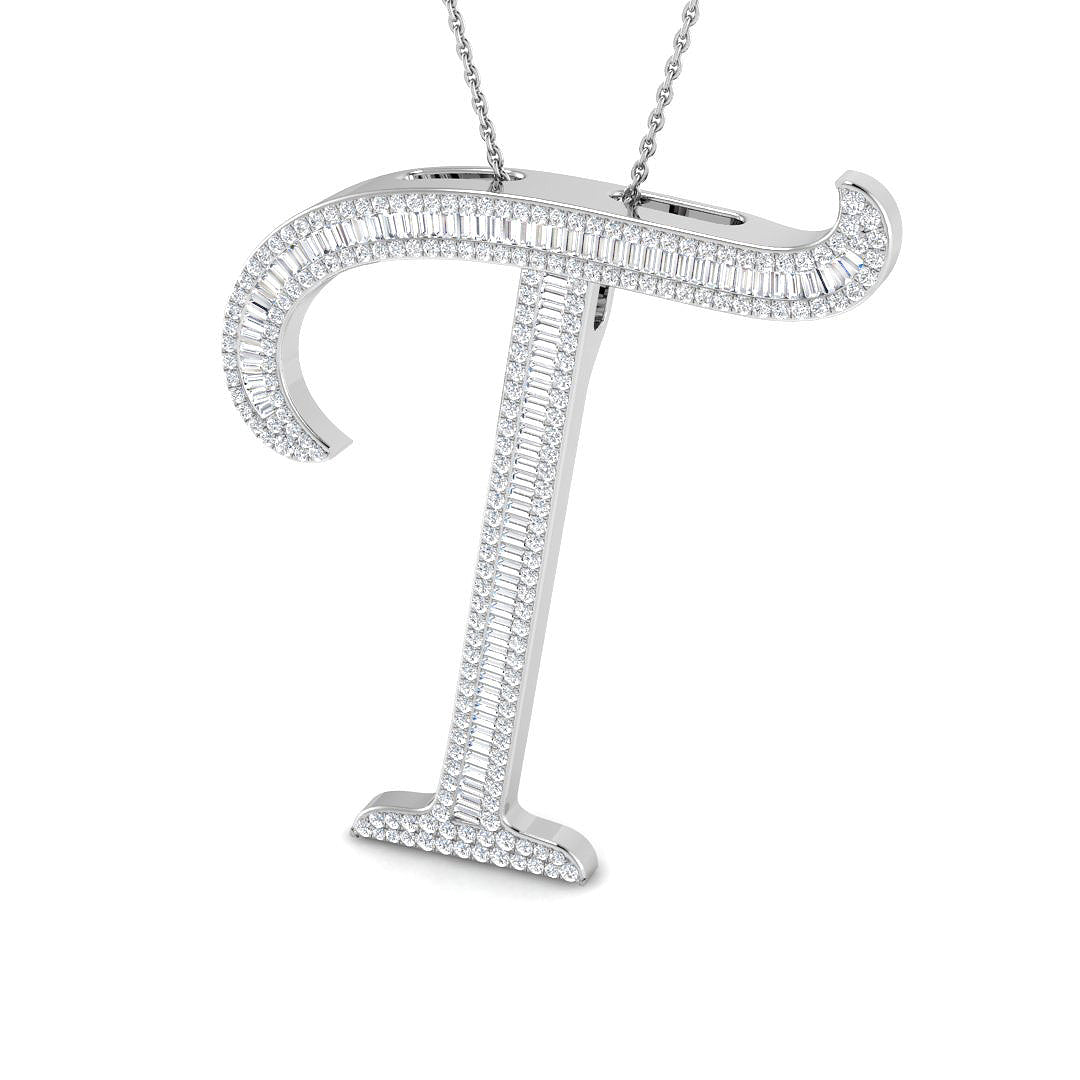 SP5948-T — Pendant - 9k White Gold