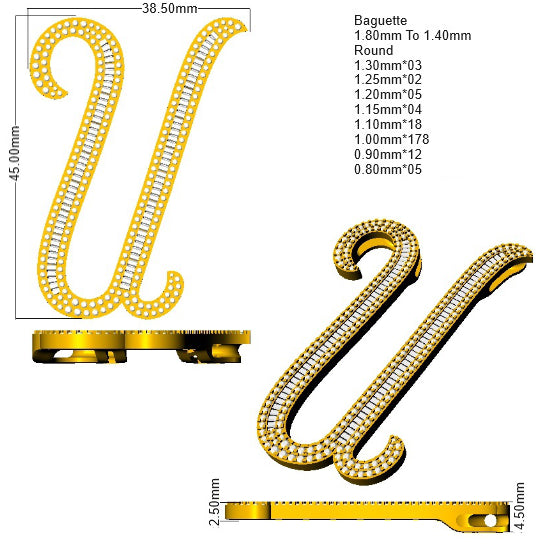 SP5948-U — Pendant - 9k Yellow Gold detail