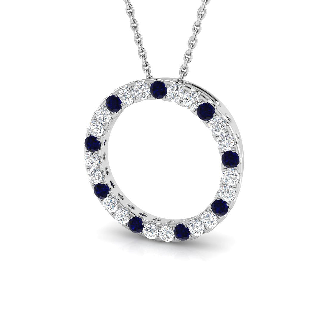 SP5952 — Pendant - 9 KT White Gold
