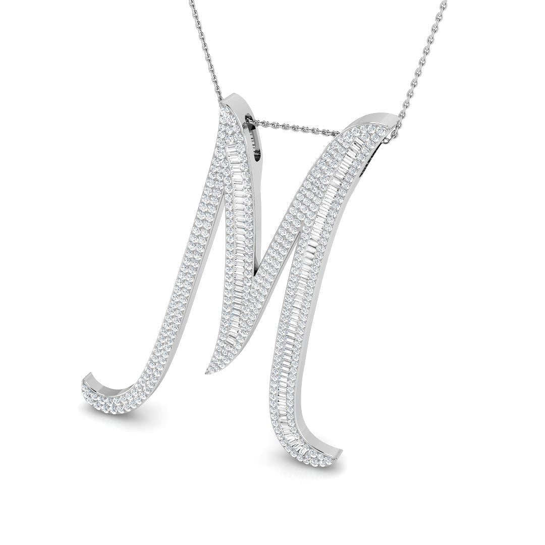 SP5980-M — Pendant - 9k White Gold