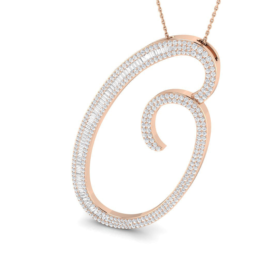 SP5980-O — Pendant - 9k Rose Gold