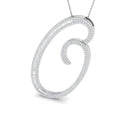 SP5980-O — Pendant - 9k White Gold