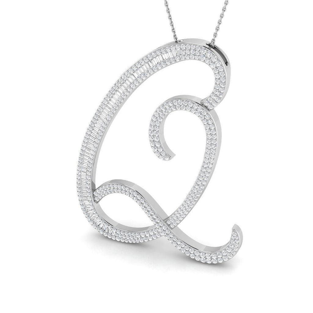 SP5980-Q — Pendant - 9k White Gold