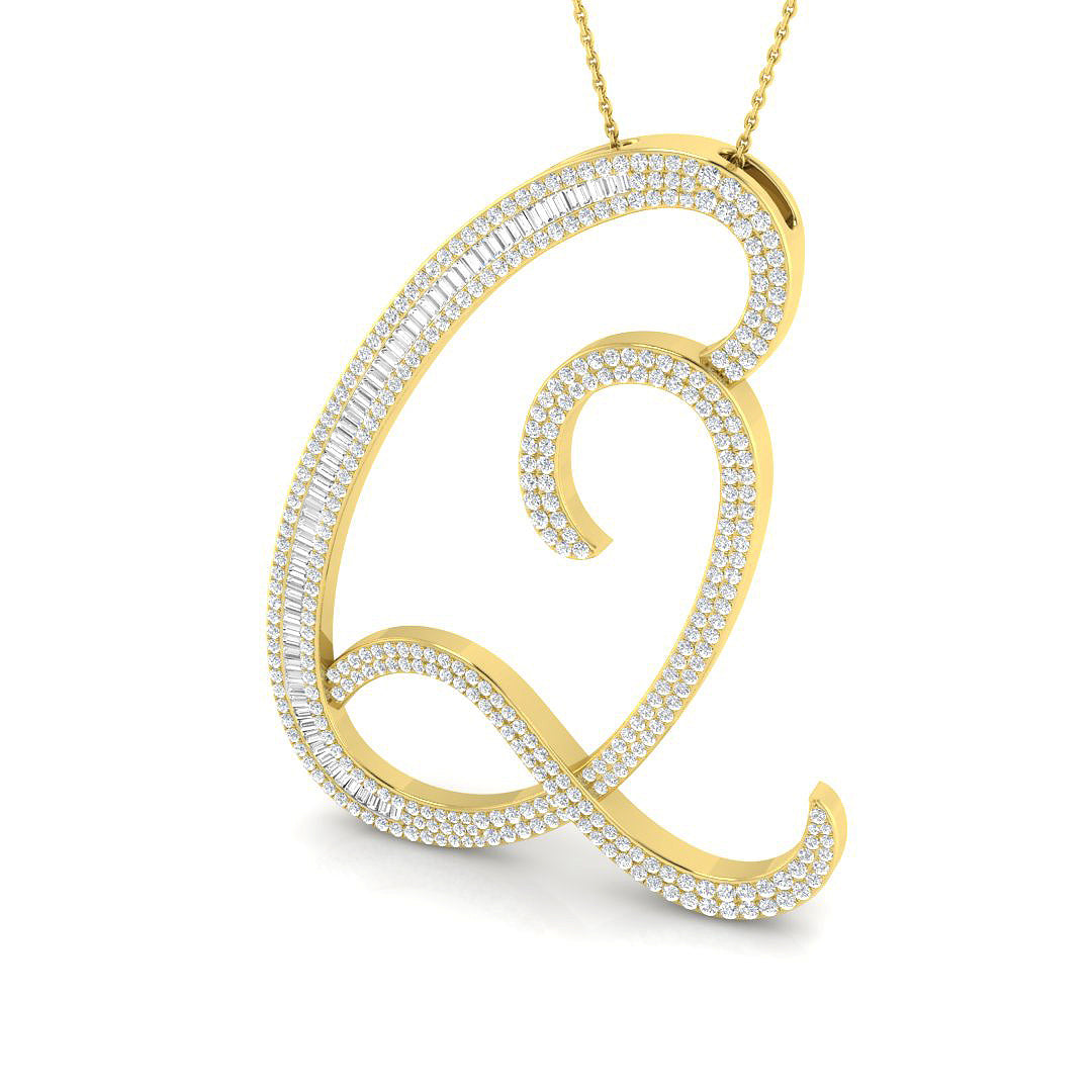 SP5980-Q — Pendant - 9k Yellow Gold