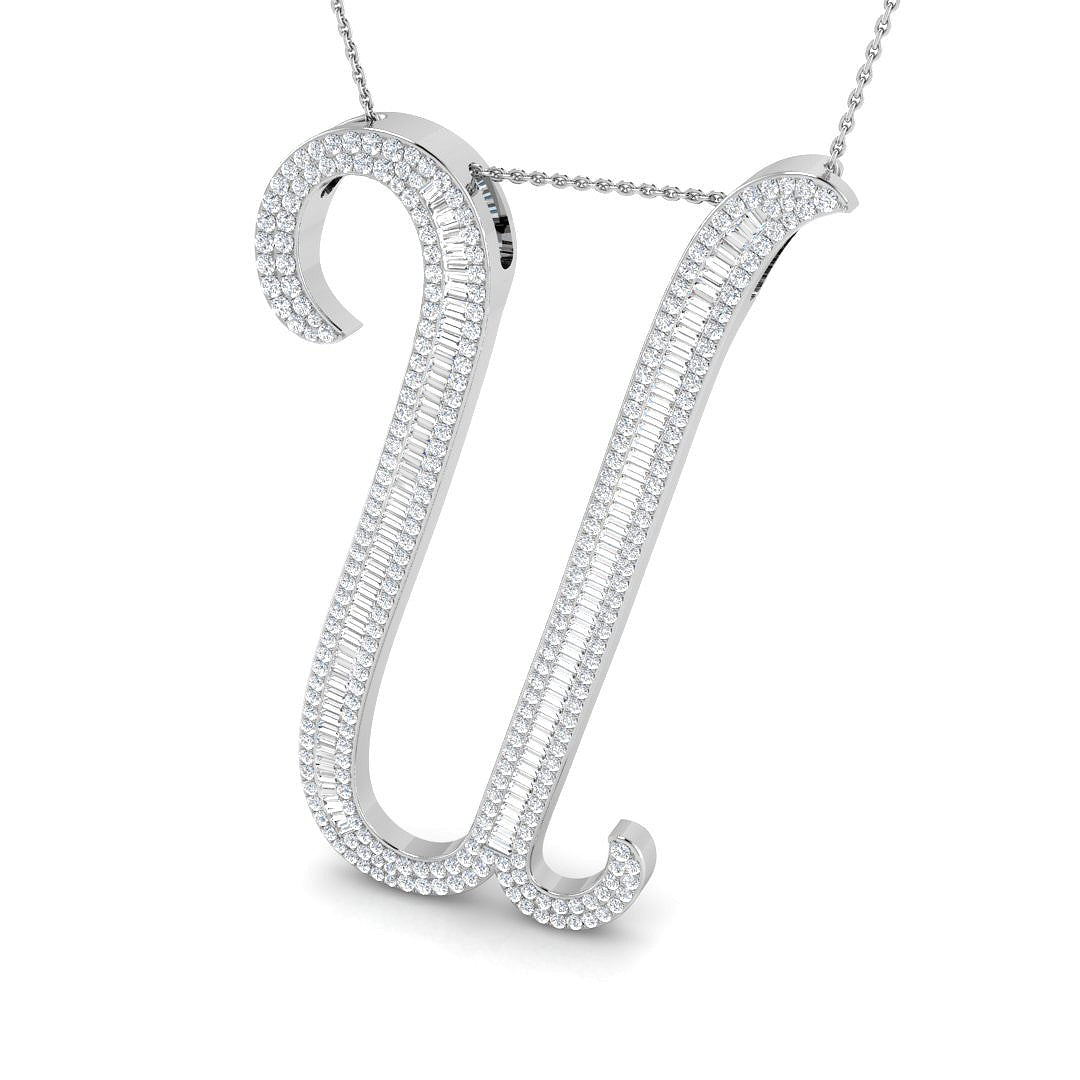 SP5980-U — Pendant - 9k White Gold