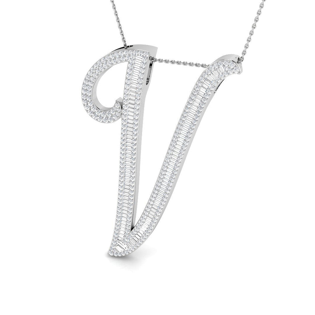SP5980-V — Pendant - 9k White Gold