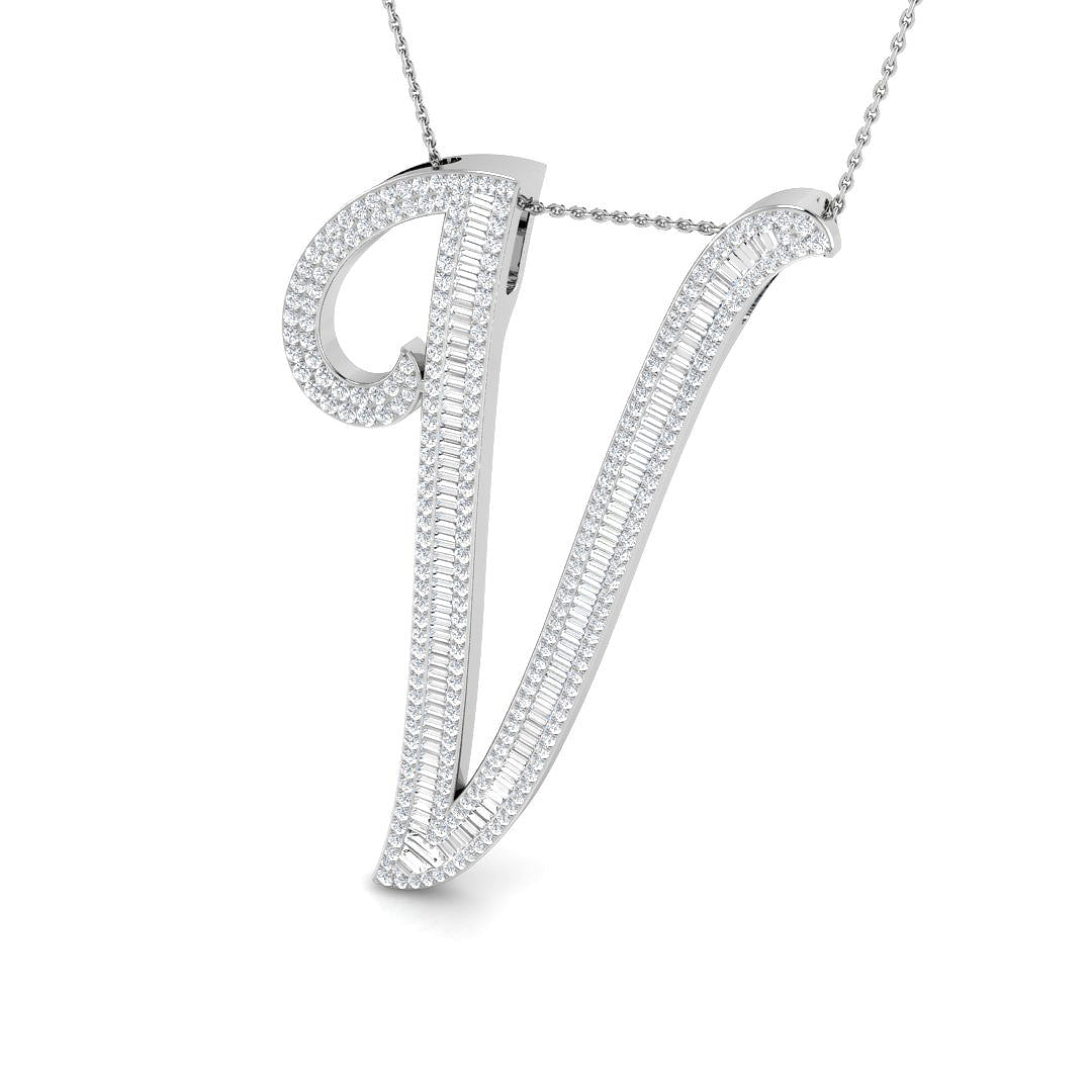 SP5980-V — Pendant - 9k White Gold