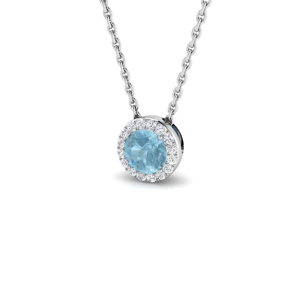 SP5988-4 — Pendant - 9k White Gold