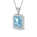 SP6010 — Pendant - 9k White Gold