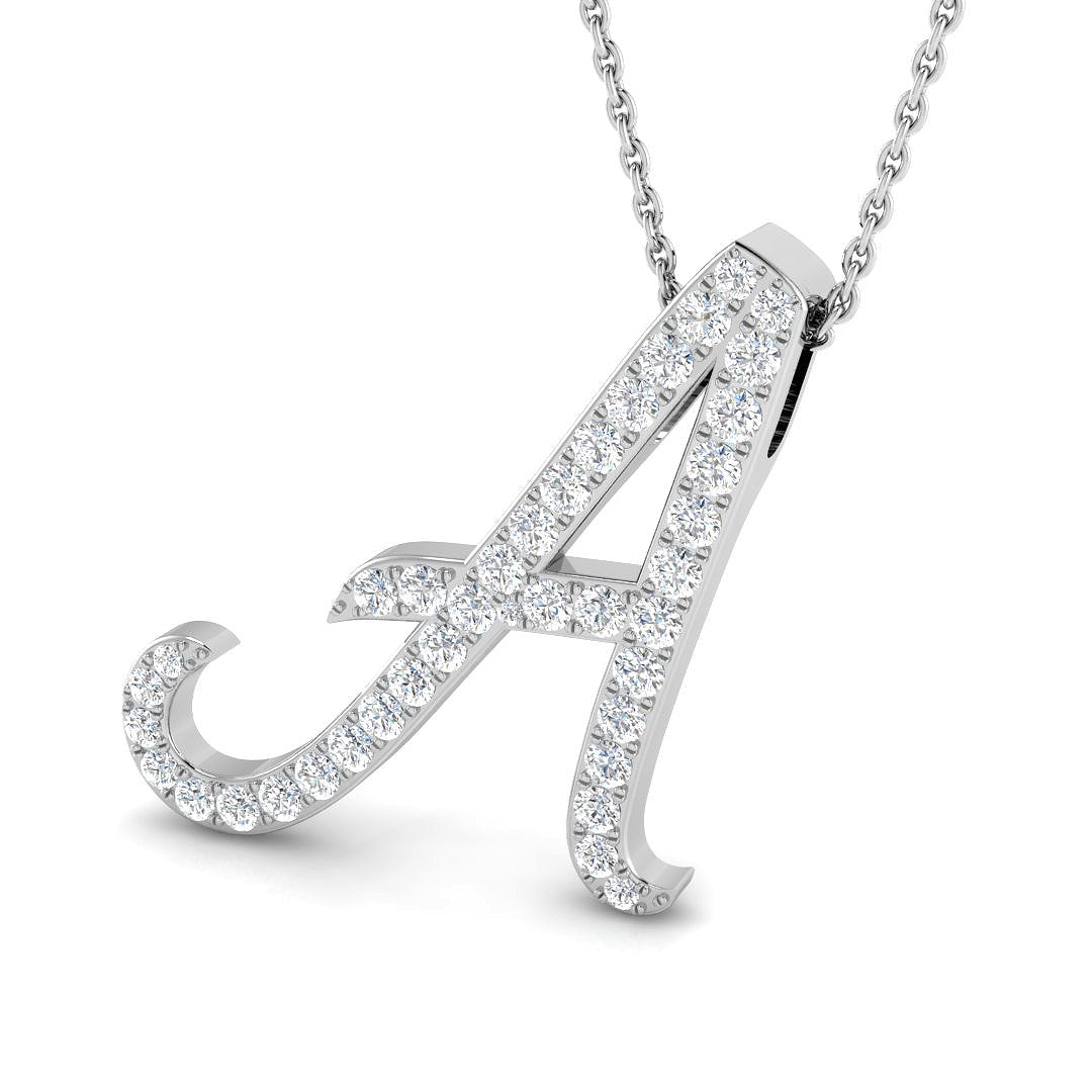 SP6014-A — Pendant - 9k White Gold