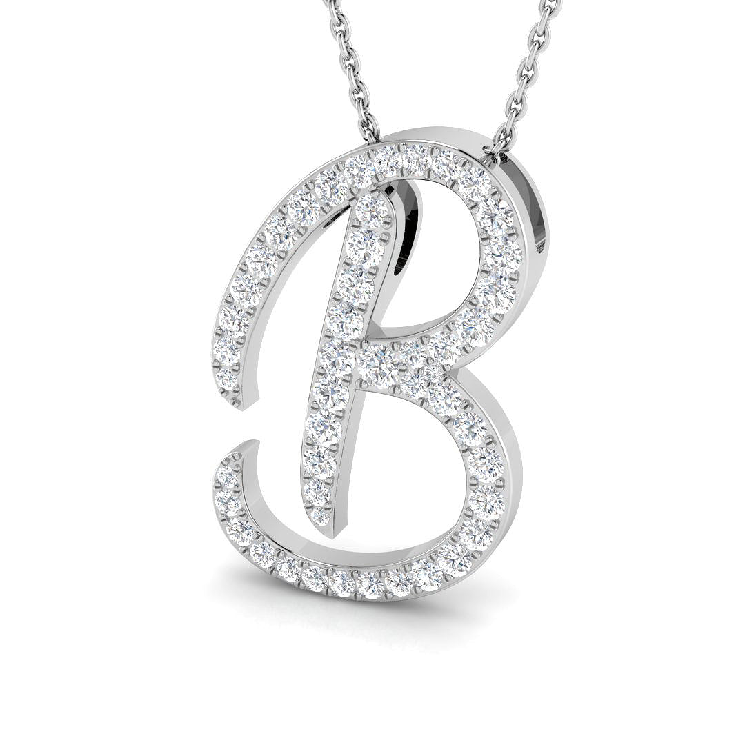 SP6014-B — Pendant - 9k White Gold
