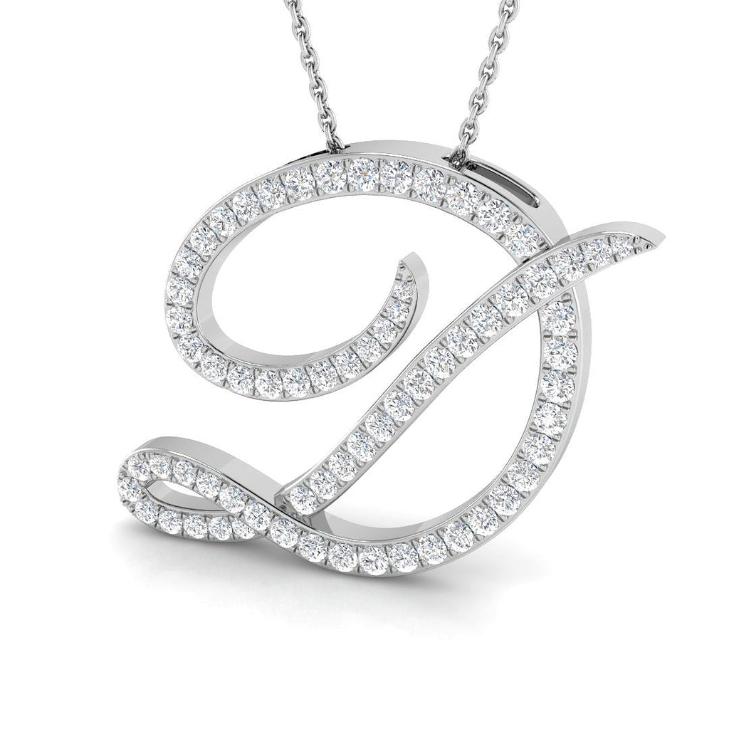 SP6014-D — Pendant - 9k White Gold