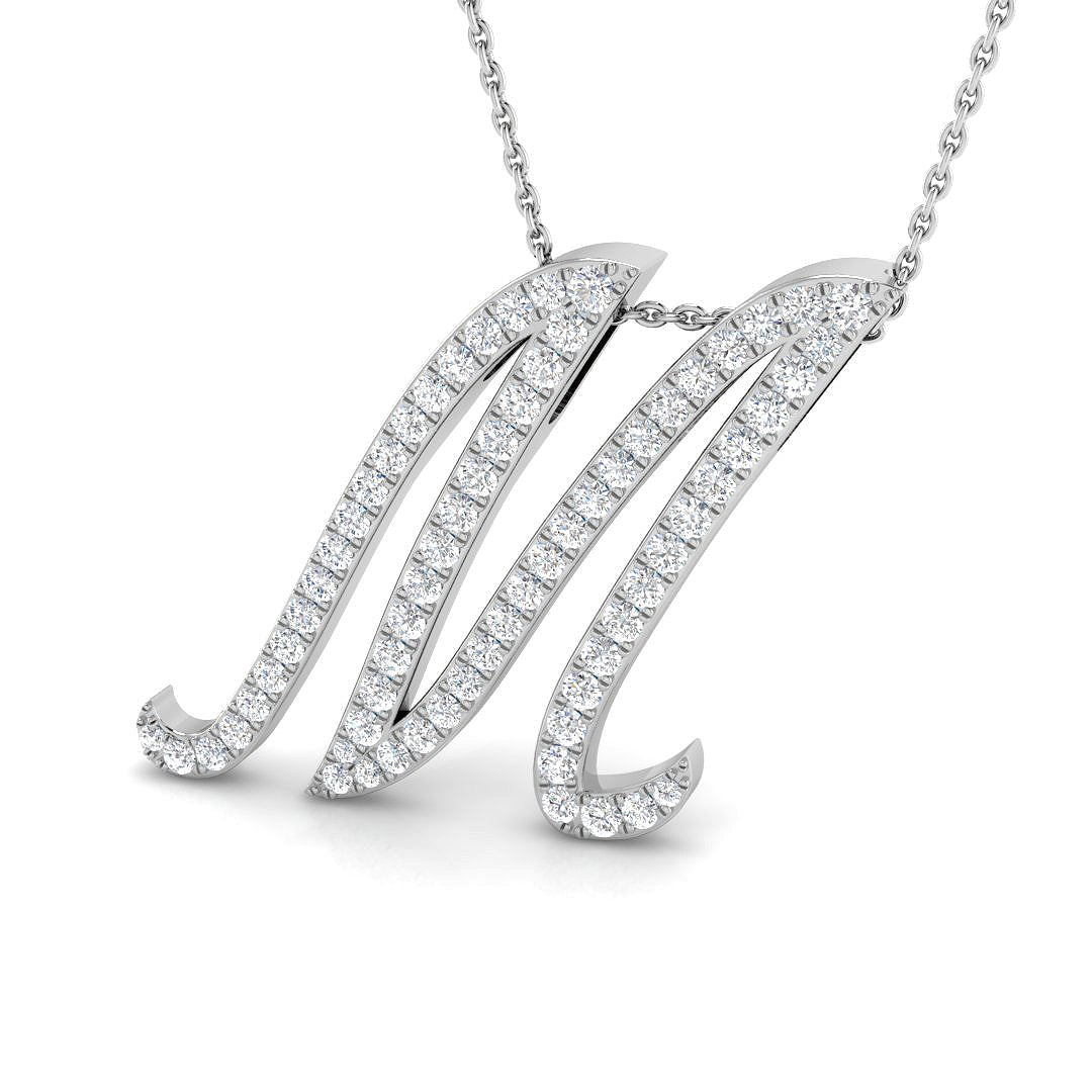 SP6014-M — Pendant - 9k White Gold