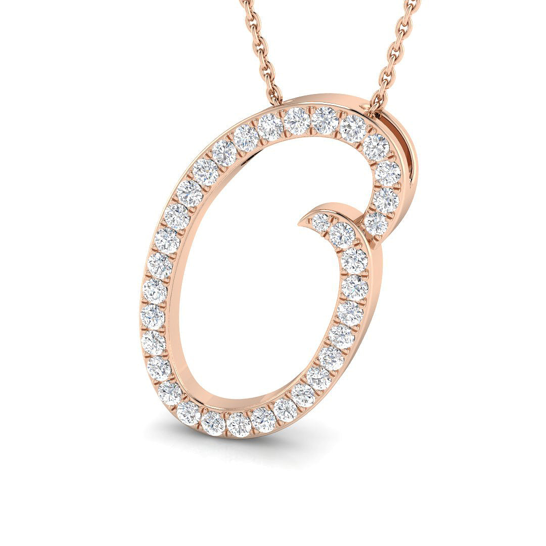 SP6014-O — Pendant - 9k Rose Gold