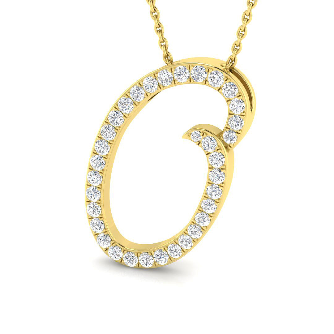 SP6014-O — Pendant - 9k Yellow Gold