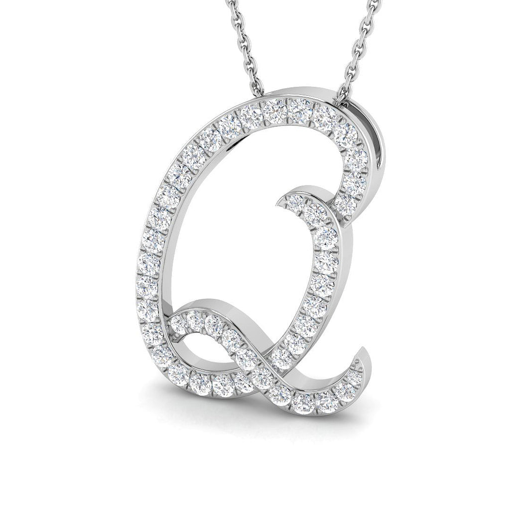 SP6014-Q — Pendant - 9k White Gold