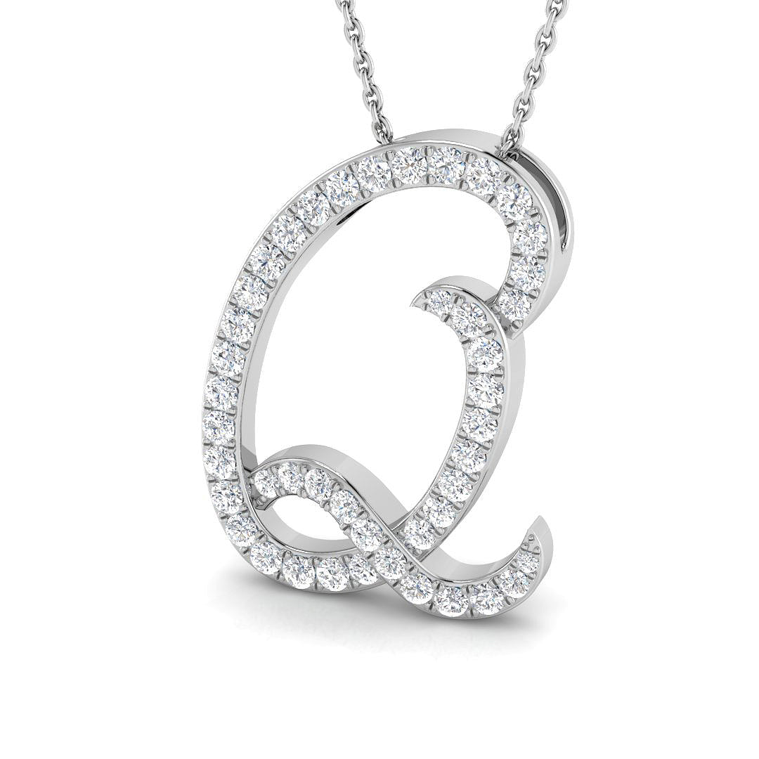 SP6014-Q — Pendant - 9k White Gold
