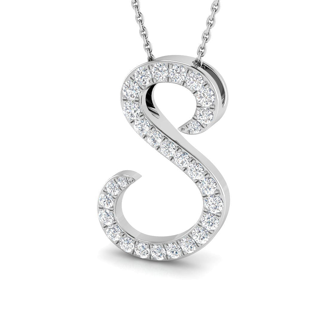 SP6014-S — Pendant - 9k White Gold