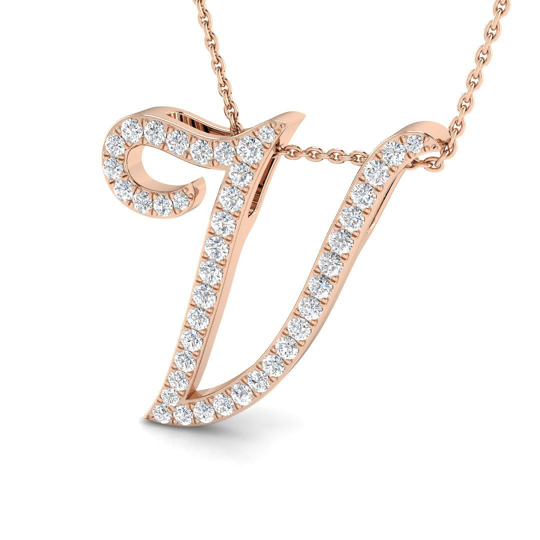 SP6014-V — Pendant - 9k Rose Gold