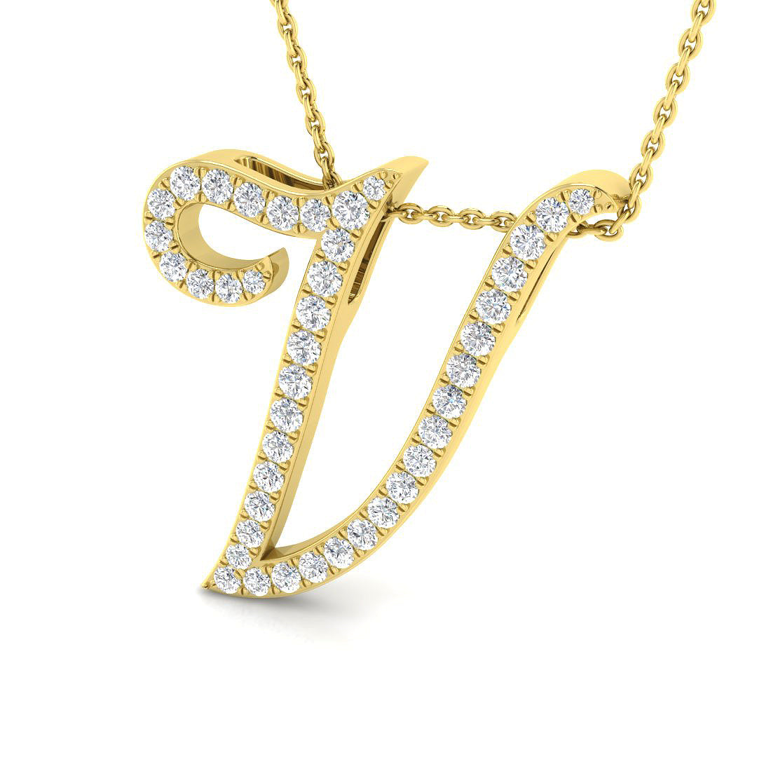 SP6014-V — Pendant - 9k Yellow Gold