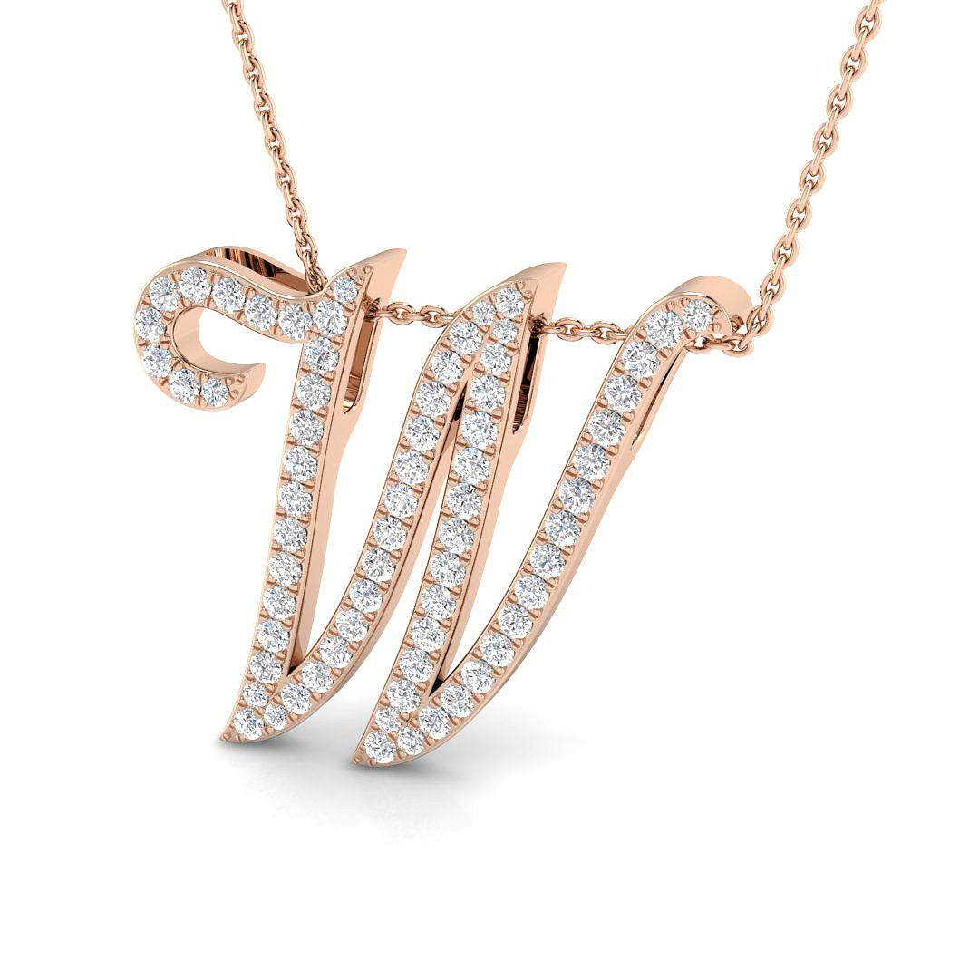 SP6014-W — Pendant - 9k Rose Gold