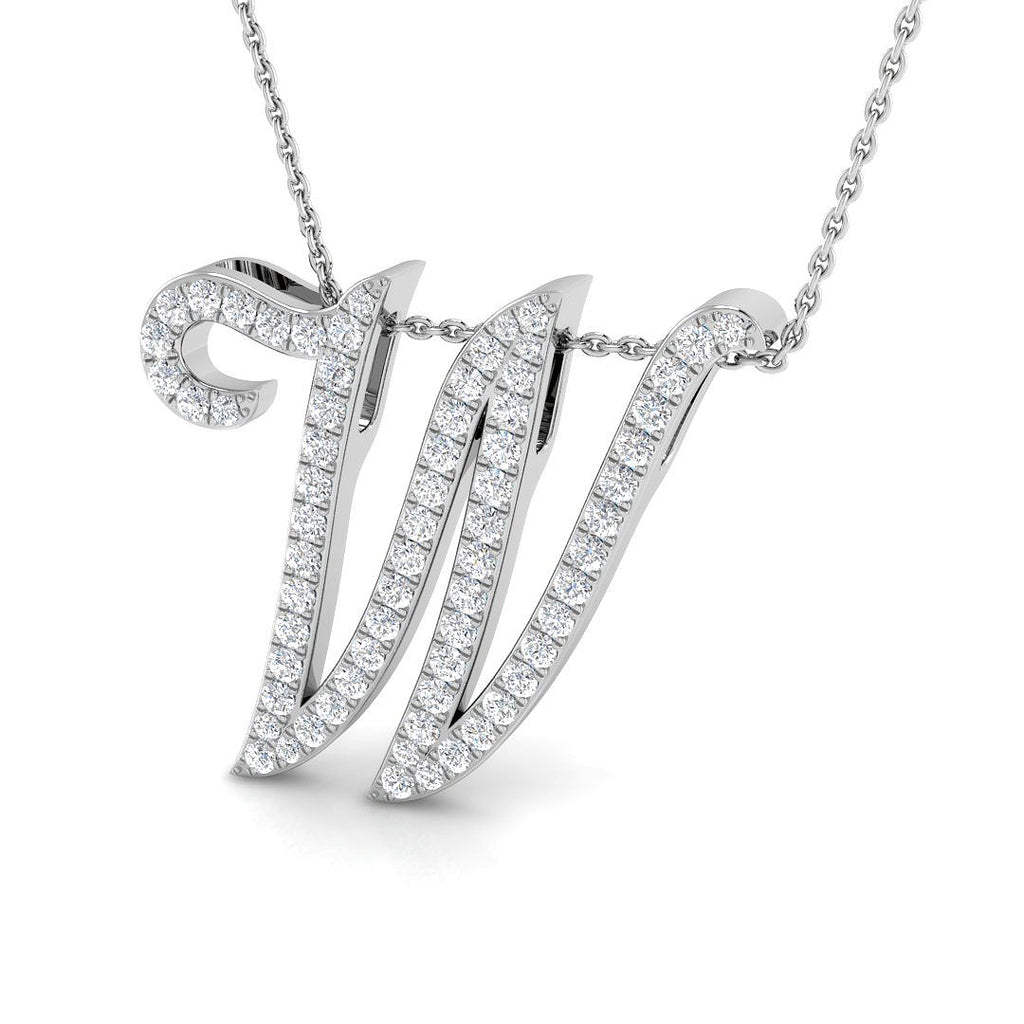 SP6014-W — Pendant - 9k White Gold