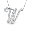 SP6014-W — Pendant - 9k White Gold