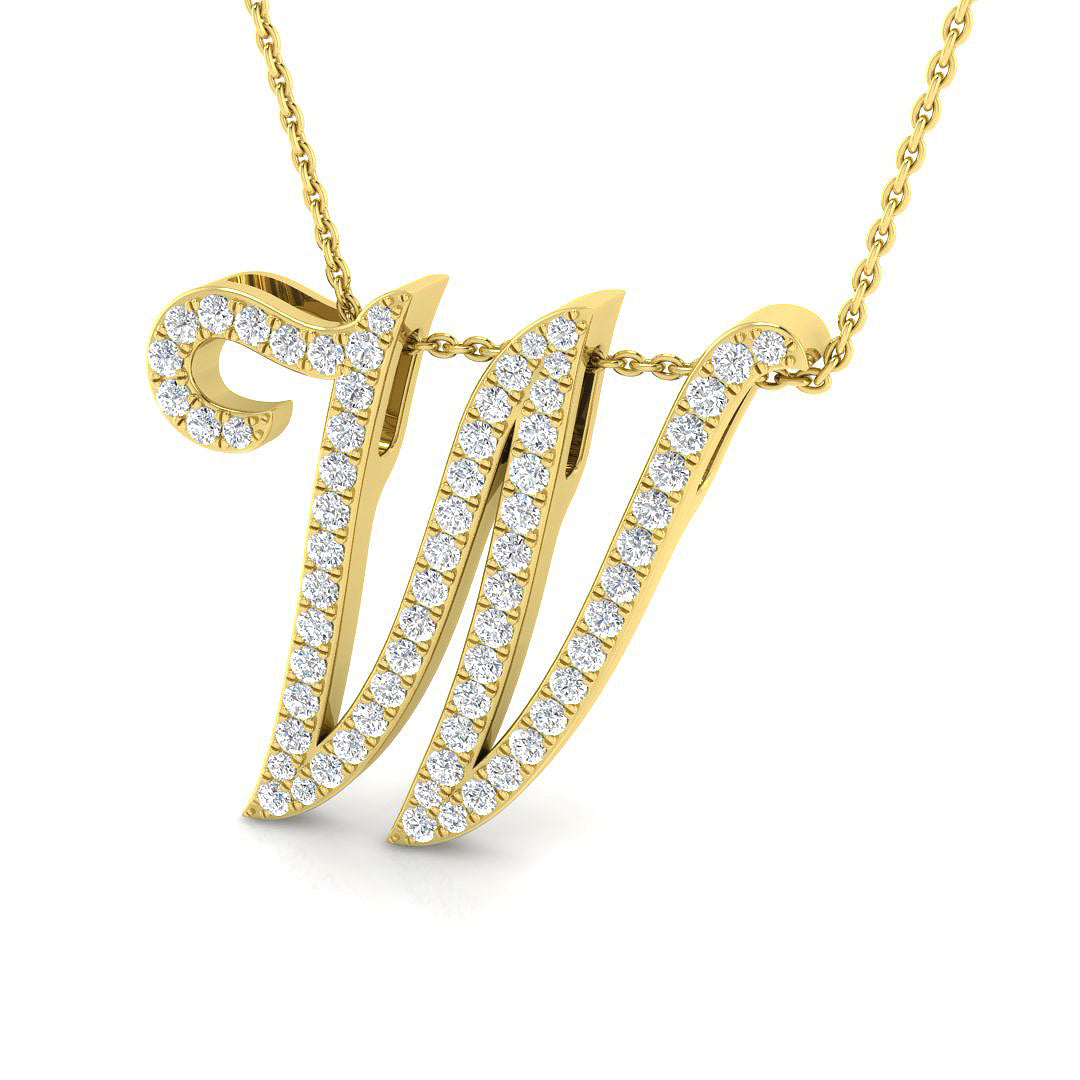 SP6014-W — Pendant - 9k Yellow Gold