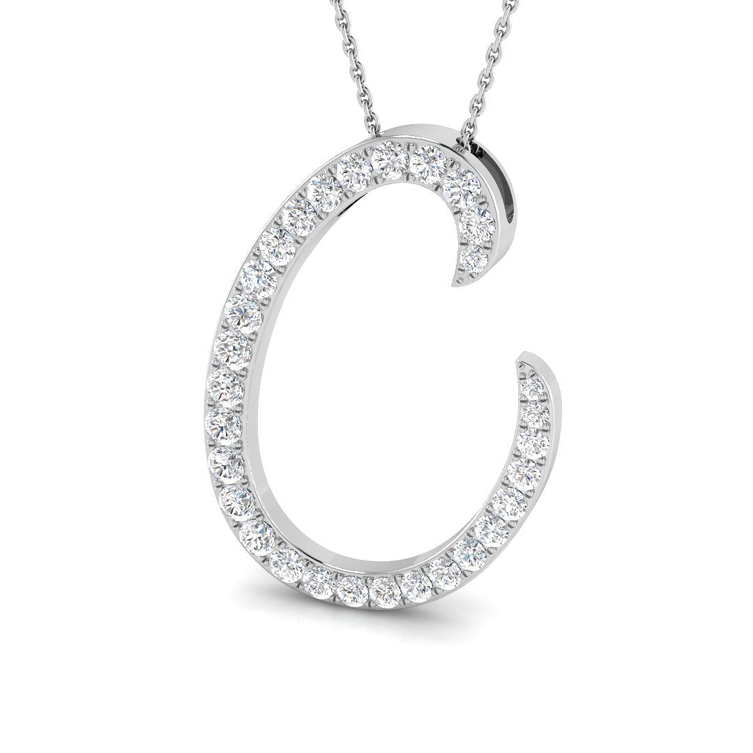 SP6016-C — Pendant - 9k White Gold