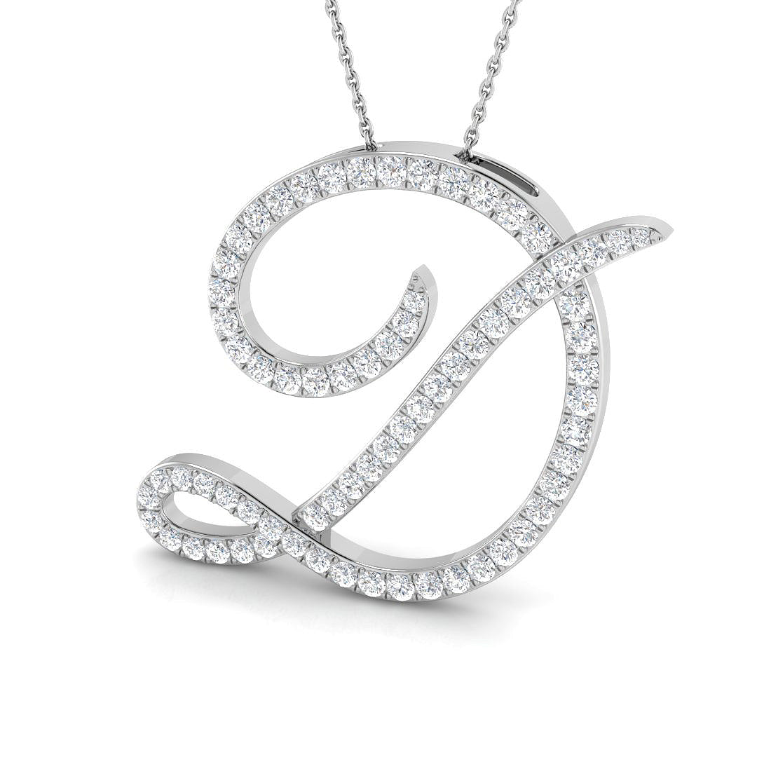 SP6016-D — Pendant - 9k White Gold