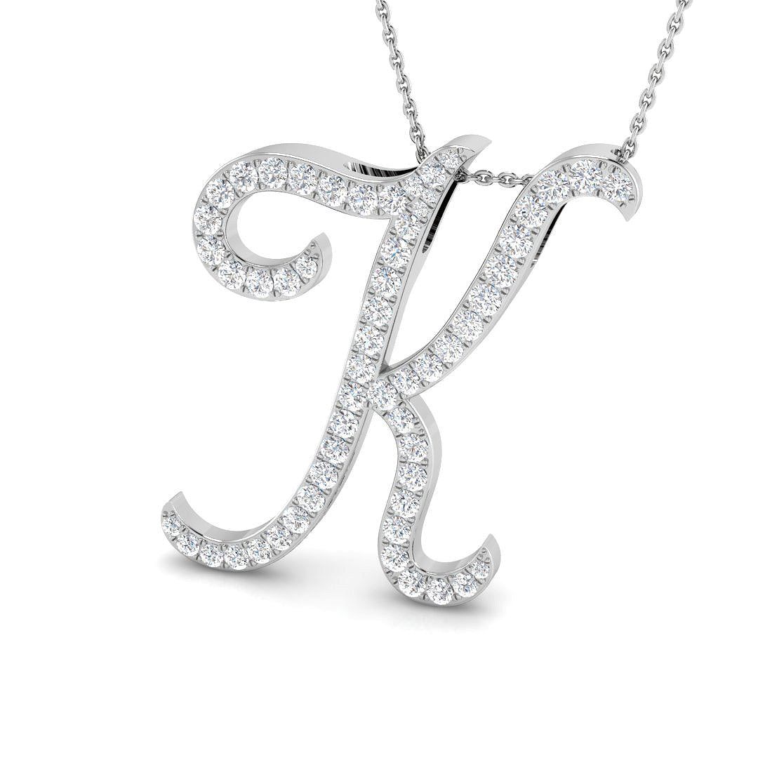 SP6016-K — Pendant - 9k White Gold