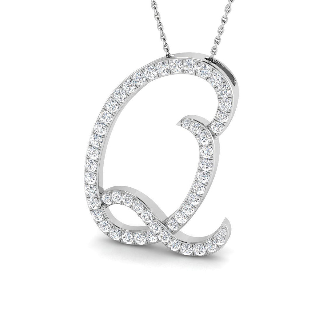 SP6016-Q — Pendant - 9k White Gold