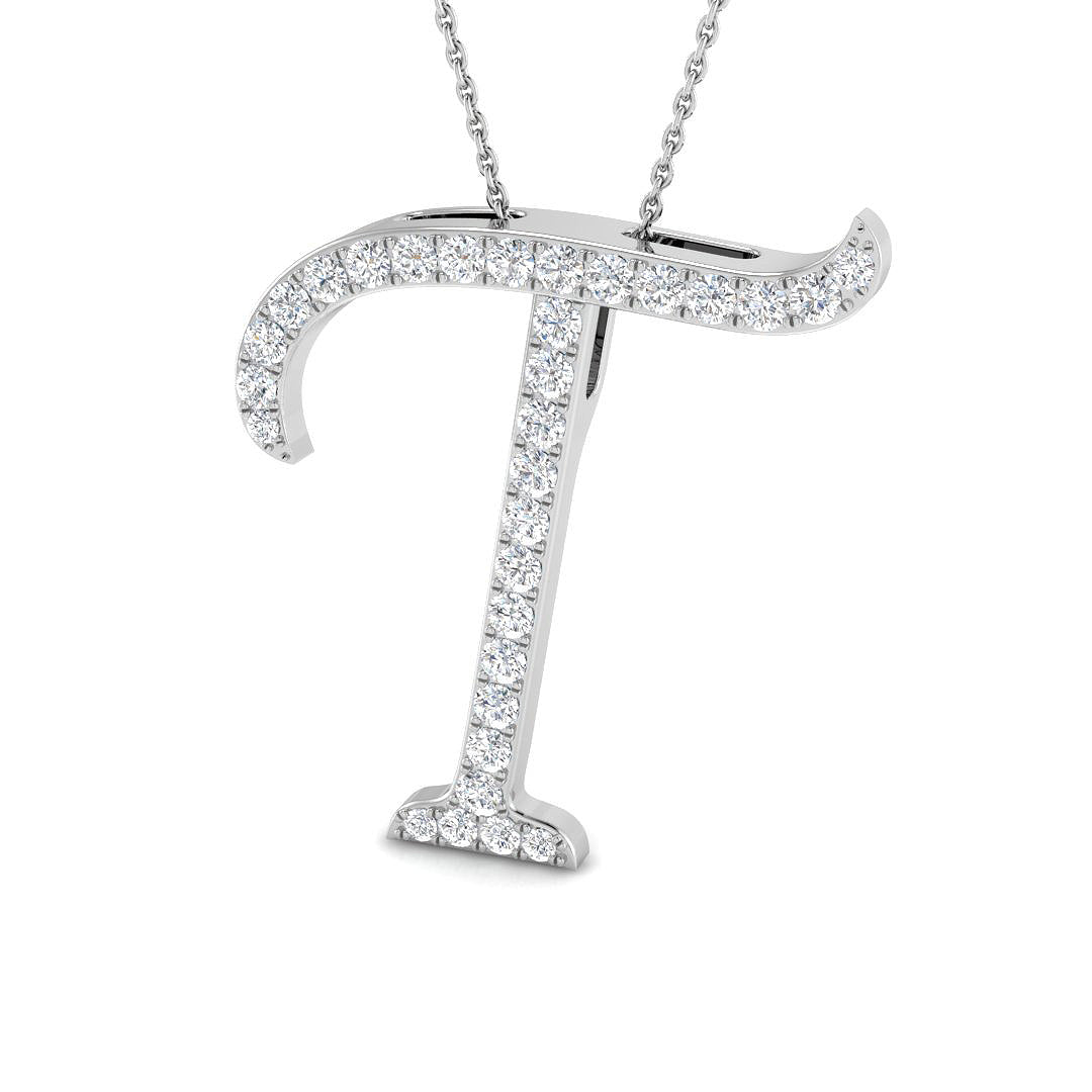 SP6016-T — Pendant - 9k White Gold