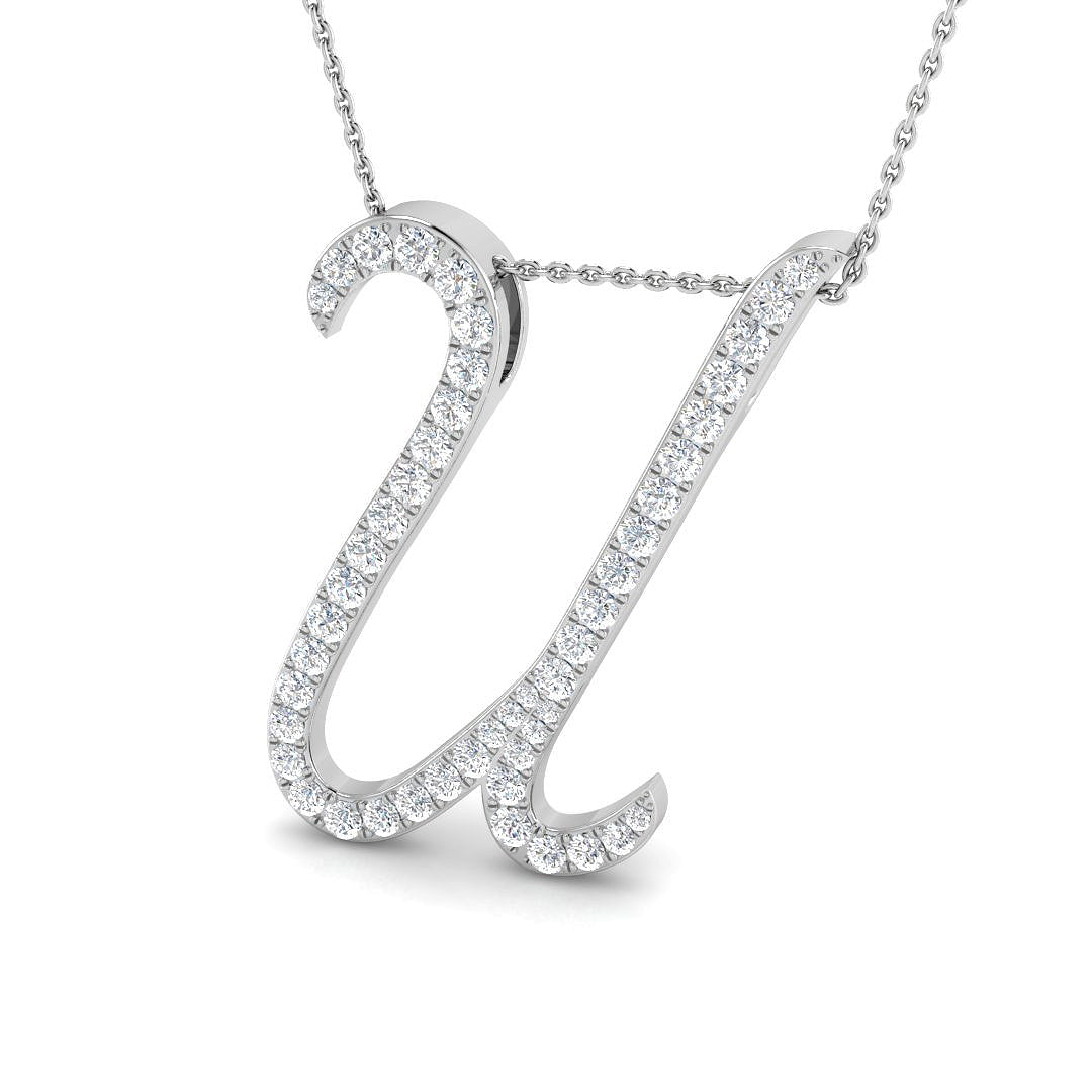SP6016-U — Pendant - 9k White Gold